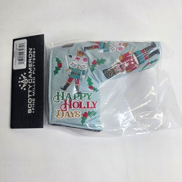 Scotty Cameron Nutcracker Headcover Happy Holly Days Christmas Holiday Golf NEW - Picture 3 of 6